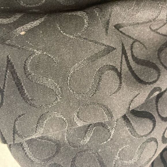 SIMPLY VERA Vera Wang Shoulder Signature Bag Black With Gold Lining Size 13X7.75 - Picture 11 of 11